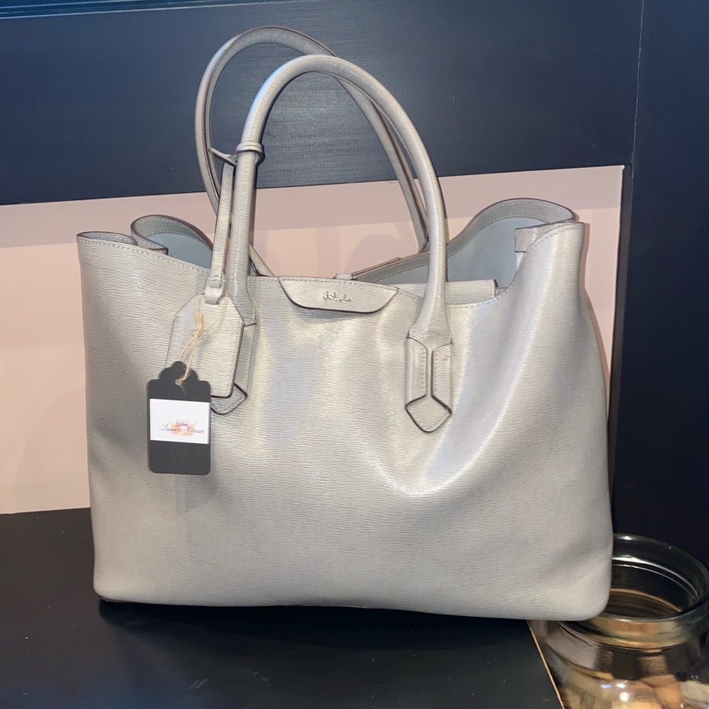 Very nice and clean Silver Lauren Ralph Lauren Bag